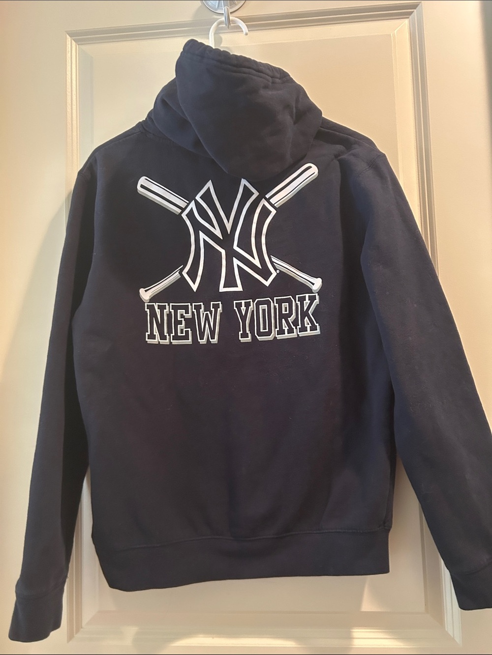New Era New York Yankees 2 sided Graphic Baseball Pullover Hoodie unisex size S - Picture 6 of 13
